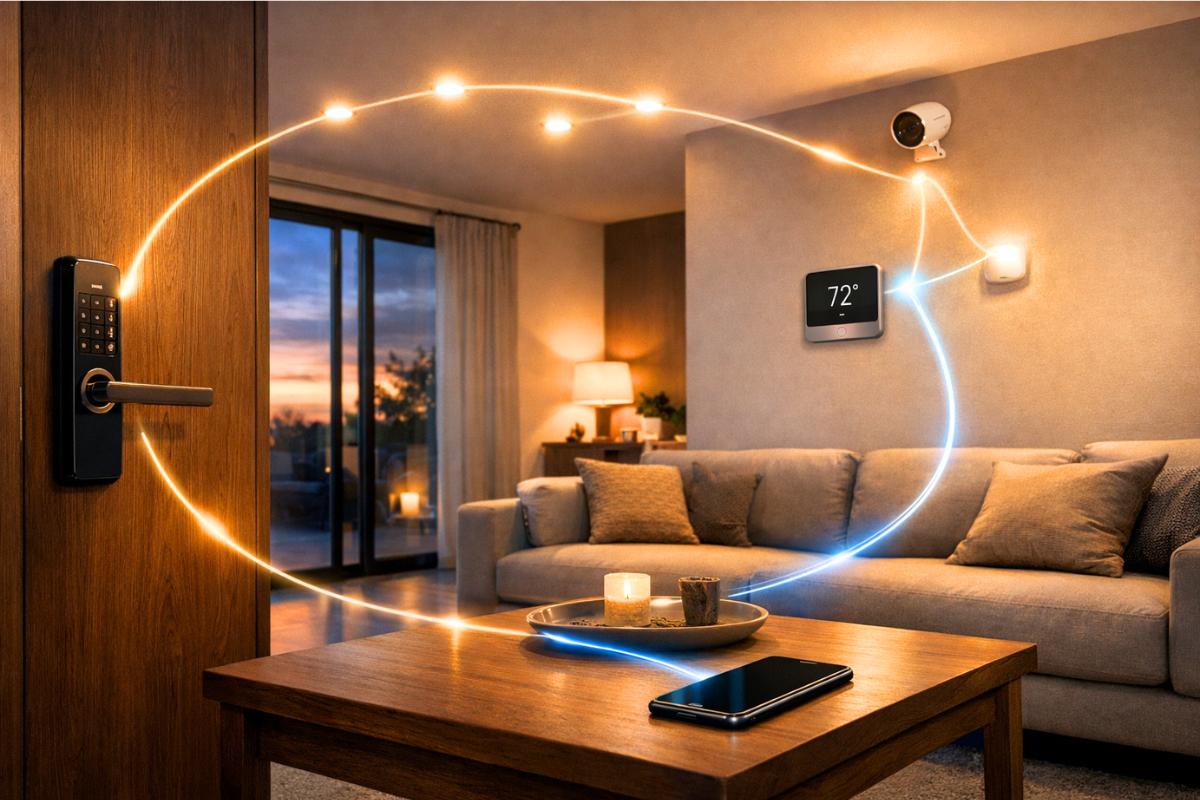 What is smart home automation