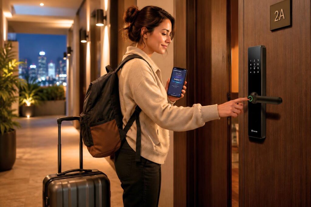 How Airbnb self check-in system simplifies guest access