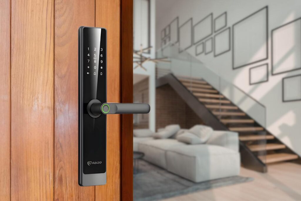 How do smart door locks work