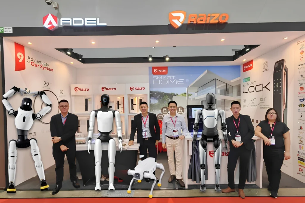 Humanoid robot at Archidex 2026